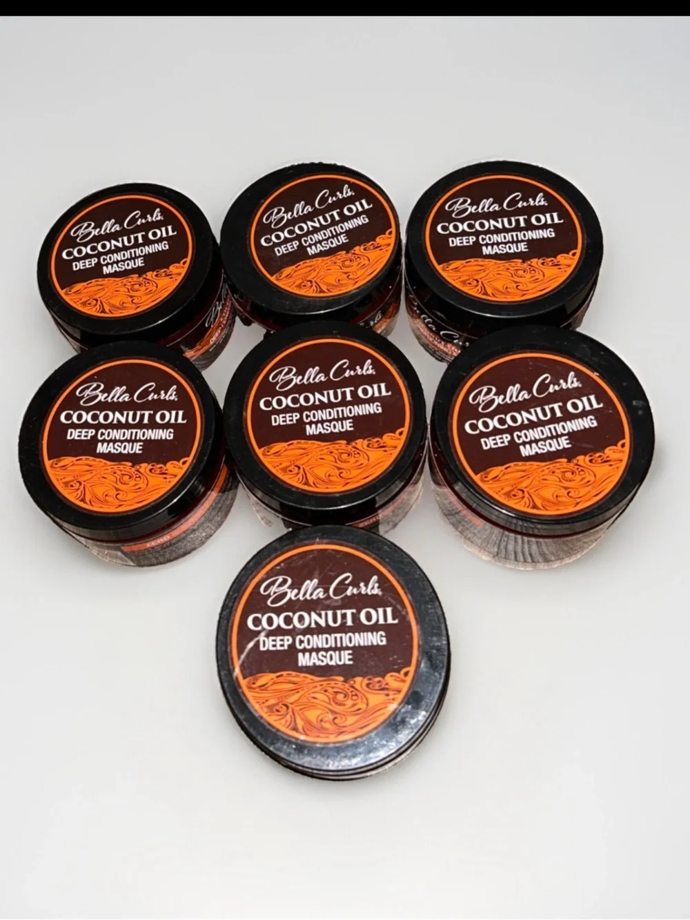 (7) Bella Curls Coconut Oil Deep Conditioning Masque